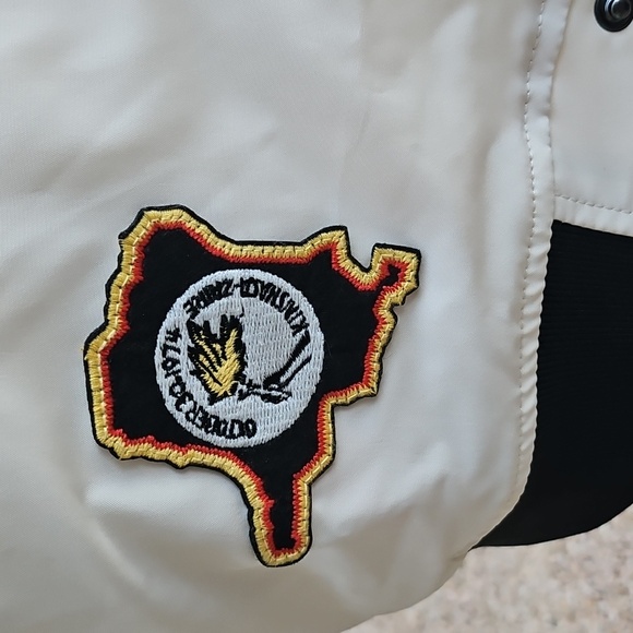 New W Tags ROF Rare! Rumble In The Jungle '74 Stadium Jacket Muhammad Ali Medium - Picture 8 of 16